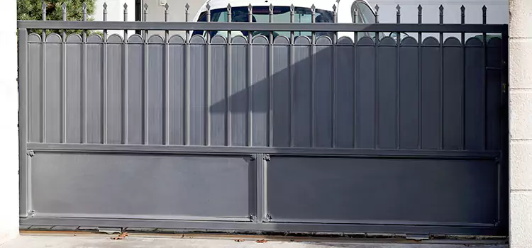 Metal Driveway Gate Installation Davenport